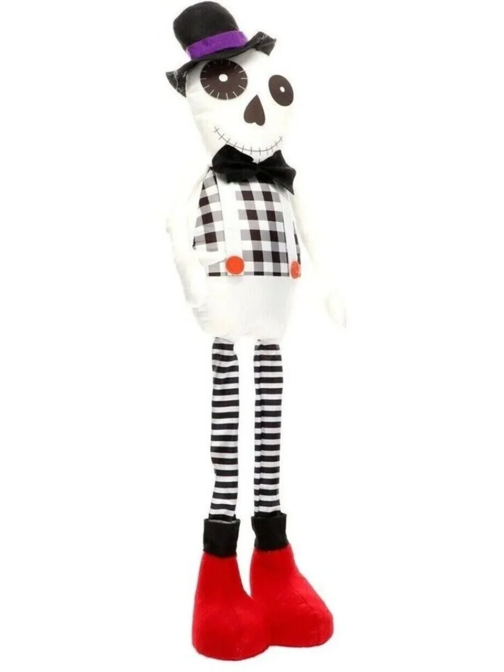 Halloween Standing  Icon Character Pirate And Skeleton 24” Set Of 2 new